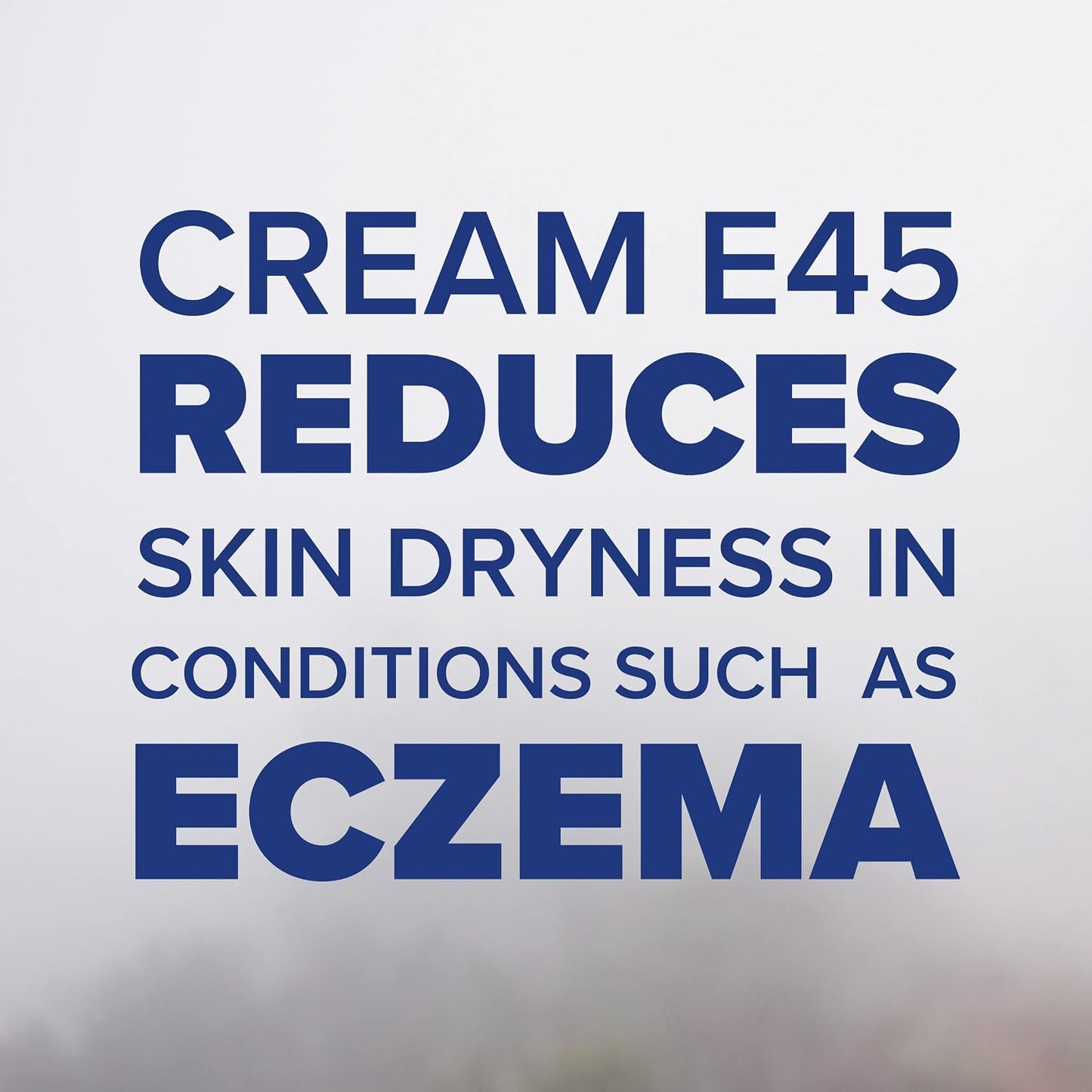 E45 - Dermatological Cream For Dry Skin Conditions ; Non Greasy Emollient ; Hypoallergenic ; 350g