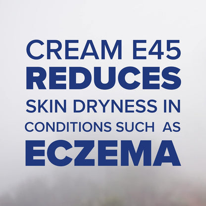 E45 - Dermatological Cream For Dry Skin Conditions ; Non Greasy Emollient ; Hypoallergenic ; 350g