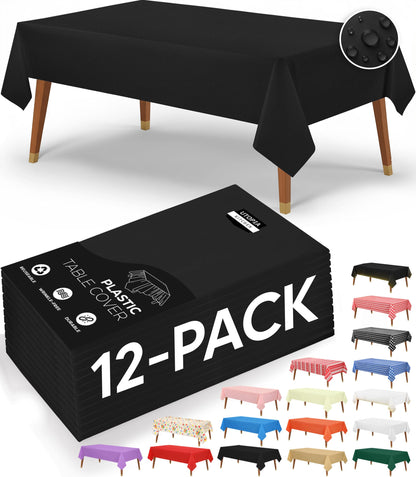 54X108 Inch - 12PCBlack