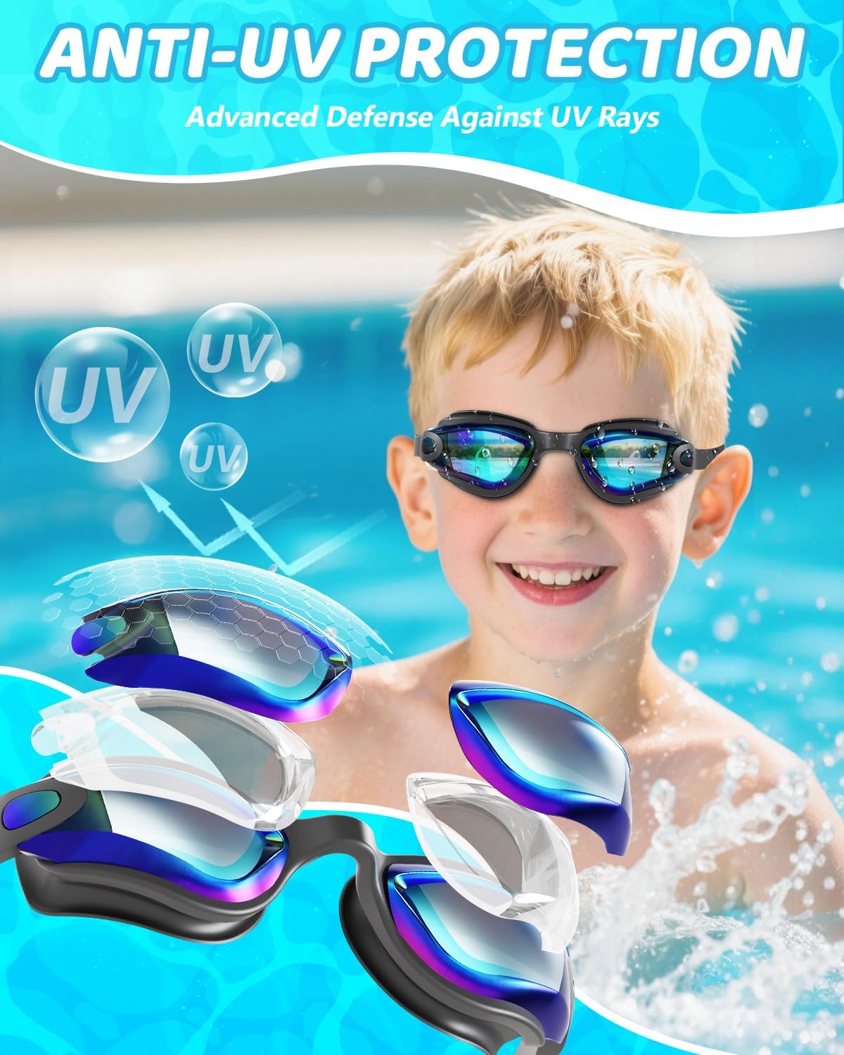 Aegend Kids Swim Goggles: A Perfect Blend of Fun and Functionality