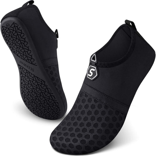 SEEKWAY Water Shoes Women Men Quick-Dry Beach Aqua Socks Barefoot Non Slip Swim Pool Outdoor Surf River Lake Yoga