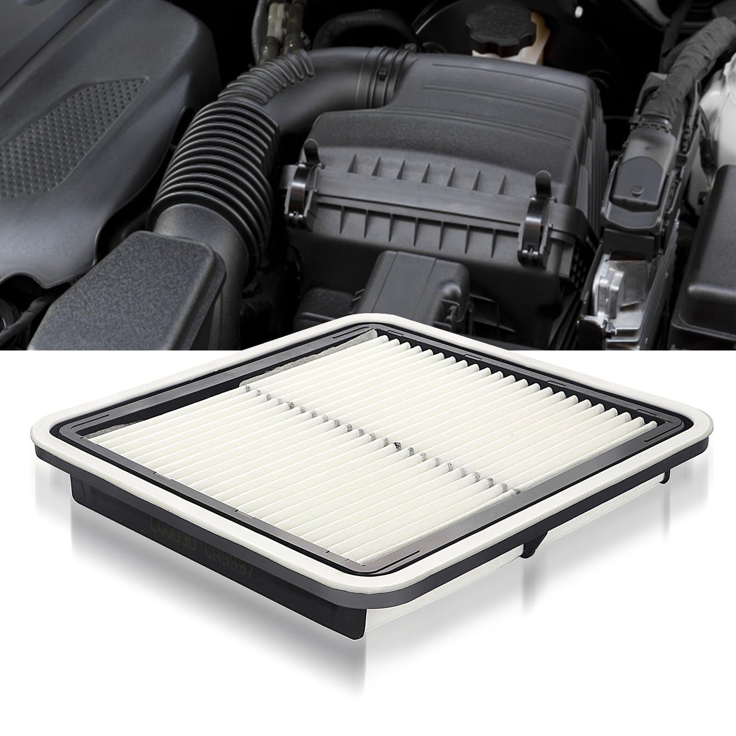 CA10262 Engine Air Filter Fit Ford Expedition/F150/F250/F350 (2007-2021) & Lincoln Navigator Replaces FA1883, 7C3Z9601A, A35642
