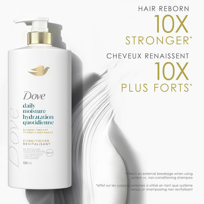 Dove Intensive Repair Shampoo für geschädigtes Haar mit flüssiger Bio-Protein-Pflege, 828 ml