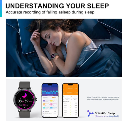 Smart Watch, 1.43'' AMOLED Smart Watches for Men Women