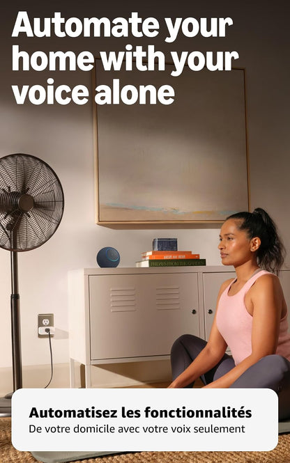 Amazon Smart Plug | Works with Alexa | Simple Setup, Endless Possibilities (1-Pack)