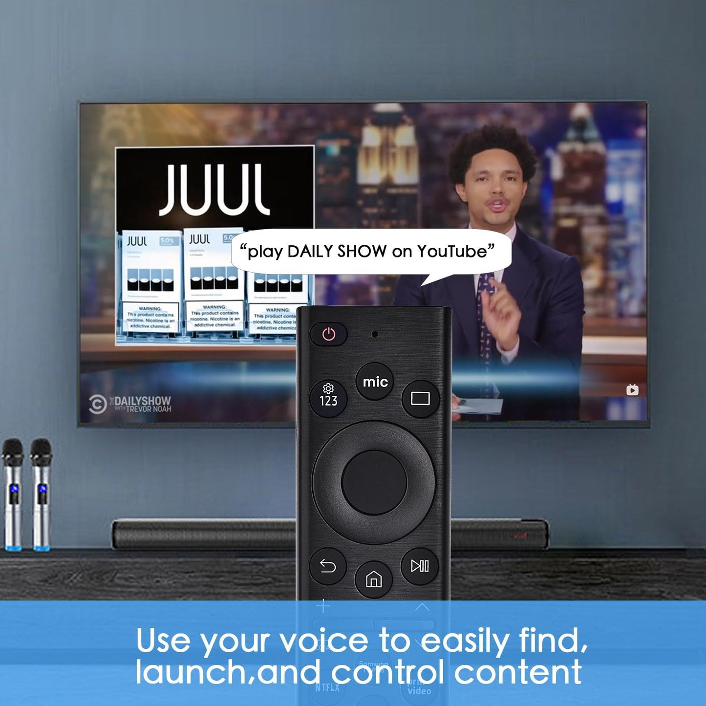 Replacement for Apple TV Remote,for Apple 4K/ Gen 1 2 3 4/ HD,A2169 A1842 A1625 A1427 A1469 A1378 A1218
