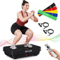 SEDOZIK Vibration Plate Exercise Machine, Vibration Plate for Lymphatic Drainage Weight Loss, 450 Lbs Capacity Full Body Vibrating Platform Workout Equipment with Bluetooth for Home Women Men