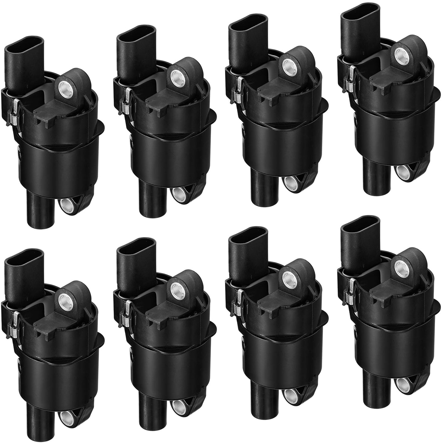 BDFHYK Ignition Coil Pack UF648 and Iridium Spark Plug 97390 Compatible with Jeep Grand Cherokee 2011-2015 Jeep Wrangler Dodge Charger Grand Caravan 2016 Chrysler 200 300 Jeep Coil Pack 3.6L Set of 6