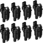 BDFHYK Ignition Coil Pack UF648 and Iridium Spark Plug 97390 Compatible with Jeep Grand Cherokee 2011-2015 Jeep Wrangler Dodge Charger Grand Caravan 2016 Chrysler 200 300 Jeep Coil Pack 3.6L Set of 6