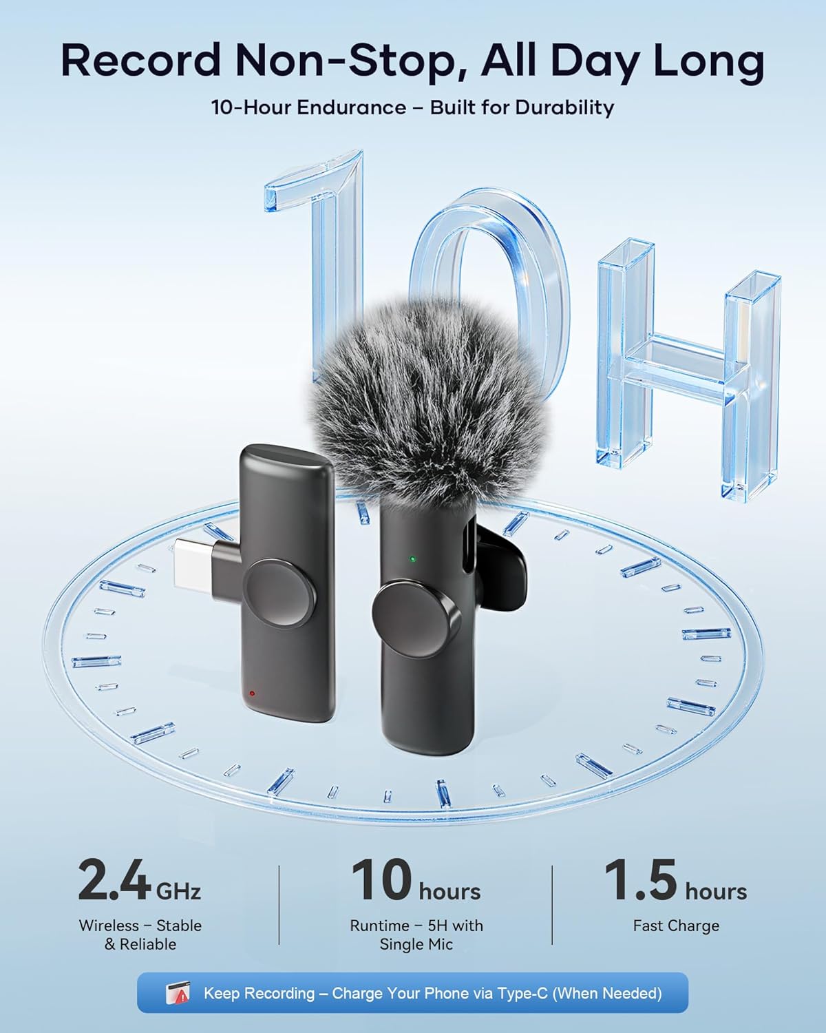 Wireless Microphone for iPhone, iPad, and Android - A Game Changer for Content Creators