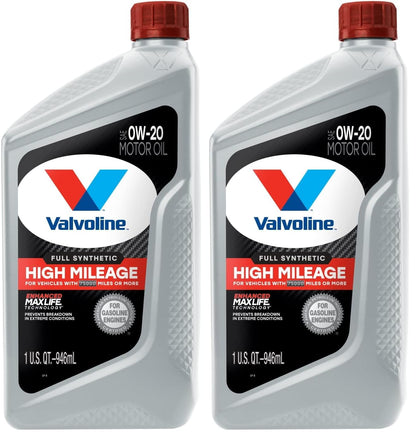 Valvoline MaxLife High Mileage 5W-30 Synthetic Blend Motor Oil 5 Quart