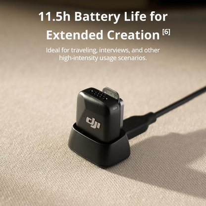 DJI Mic Mini (2 TX + 1 Mobile RX), Funkmikrofon für iPhone/Android, Plug & Play, kompakt & leicht, Modellübergreifende Kopplung, Premium-Audio, stabile Übertragung, Geräuschunterdrückung