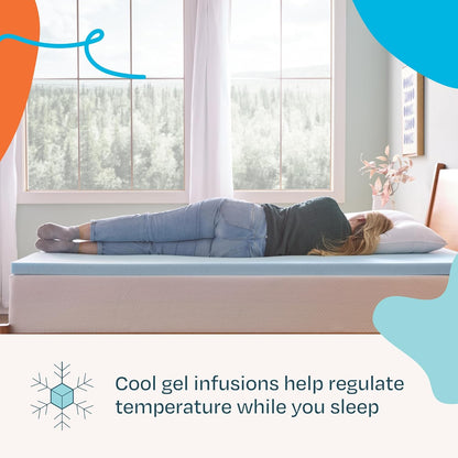 Linenspa 2 Inch Memory Foam Mattress Topper Review: A Game-Changer for a Restful Night's Sleep