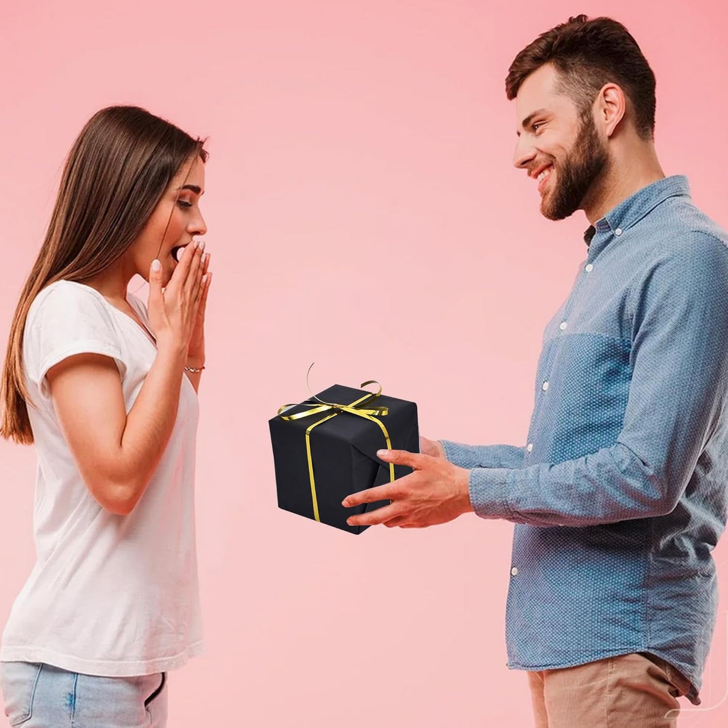 100 Blatt Seidenpapier Salbeigrün 35x50cm Geschenkpapier Seidenpapier Großpackung für DIY-Projekte Geschenktüten Geschenkverpackungen Hochzeiten Valentinstag Ostern Weihnachten und Geburtstagsfeiern Basteln