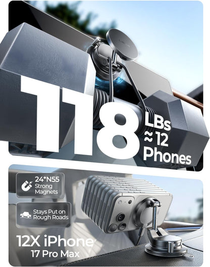 LISEN Magnetic Car Mount Charger: A Game-Changer for Drivers