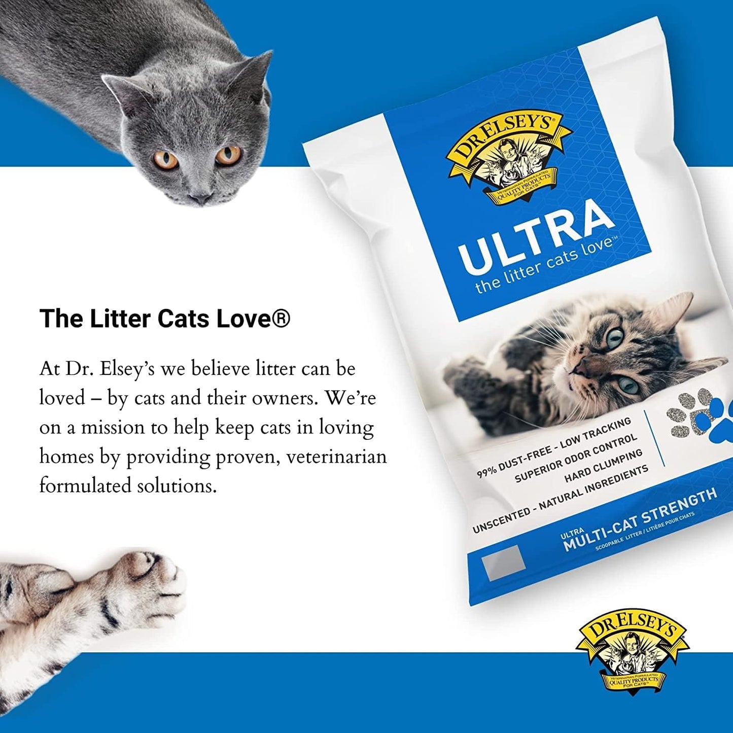 Dr. Elsey's Ultra UnScented Clumping Clay Cat Litter: A Game-Changer for Cat Owners