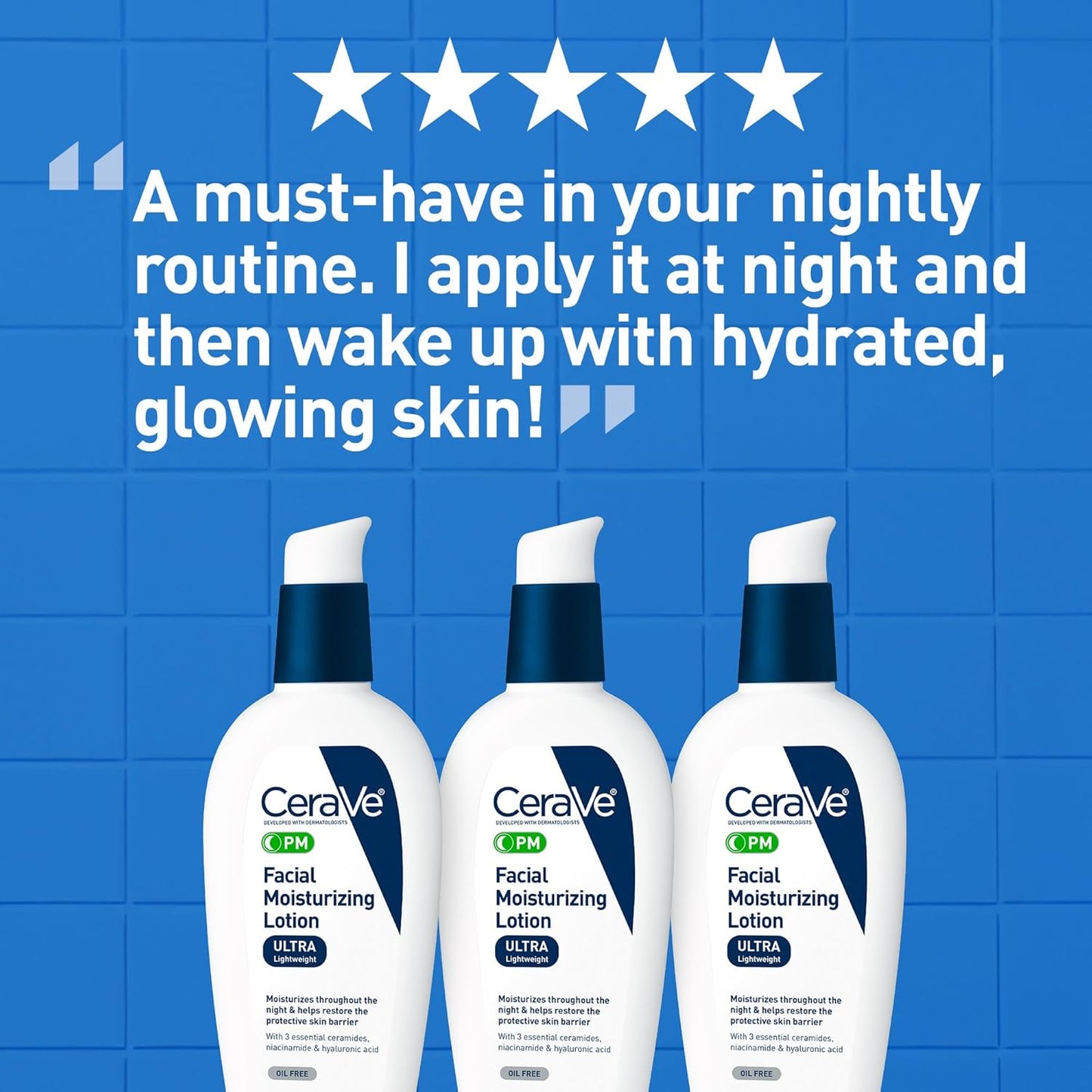 CeraVe PM Facial Moisturizing Lotion: A Game-Changer for Nighttime Skincare