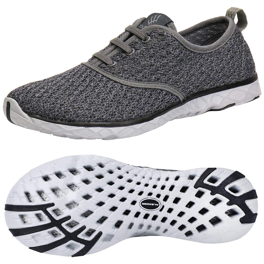 ALEADER Men's Quick Drying Aqua Water Shoes
