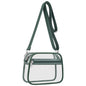 Clear Bag for Stadium Events Clear Sports Fan Handbags Purses with Adjustbale Strap for Concerts Festivals Game Day