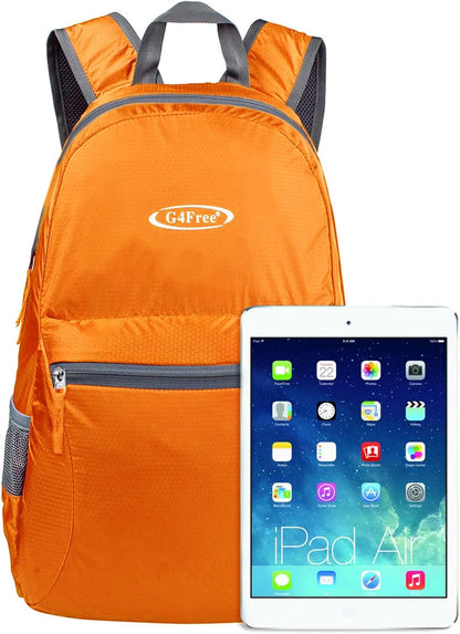 G4Free 20L Lightweight Packable Backpack Foldable Travel Hiking Daypack for Men and Women