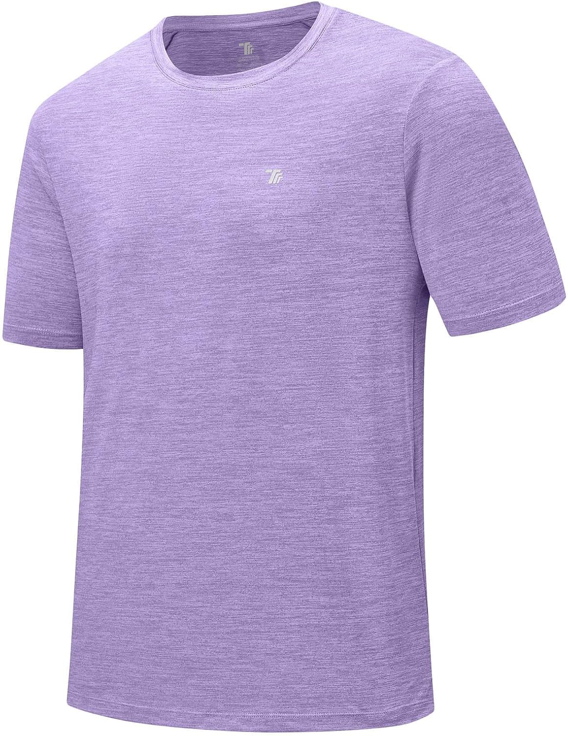 Rdruko Herren Kurzarm Trainingsshirts – Trockene Passform – Feuchtigkeitstransportierend – Für Laufen, Fitnessstudio, aktiven Sport
