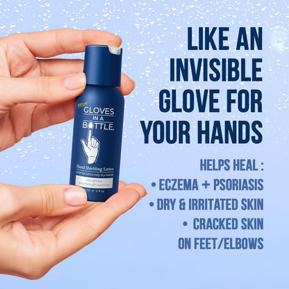 Gloves In A Bottle Shielding Lotion for Dry Itchy Skin, 2 ounce (Pack of 24)