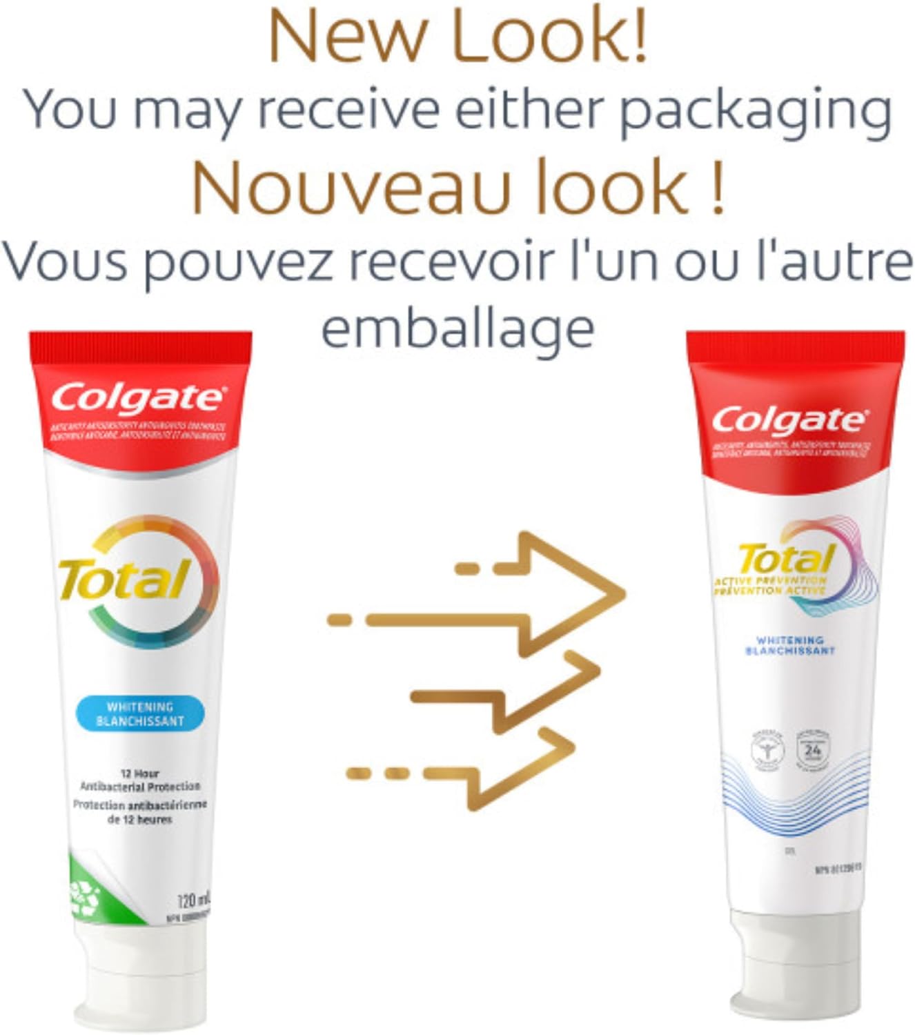 Colgate Total Zahnpasta, Clean Mint, 3 x 120 ml