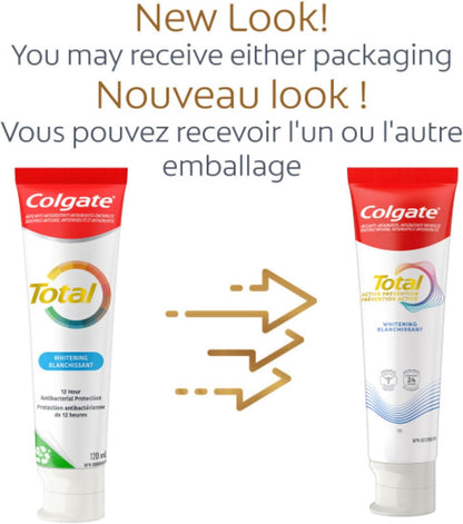 Colgate Total Zahnpasta, Clean Mint, 3 x 120 ml