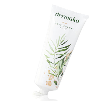 Dermaka Arnica Skin Care Cream (4 oz) – Moisturizing Botanical Cream with Arnica Montana, Bromelain, Vitamin A & E – Gentle Hydrating Cream for Face & Body, Sensitive Skin Friendly
