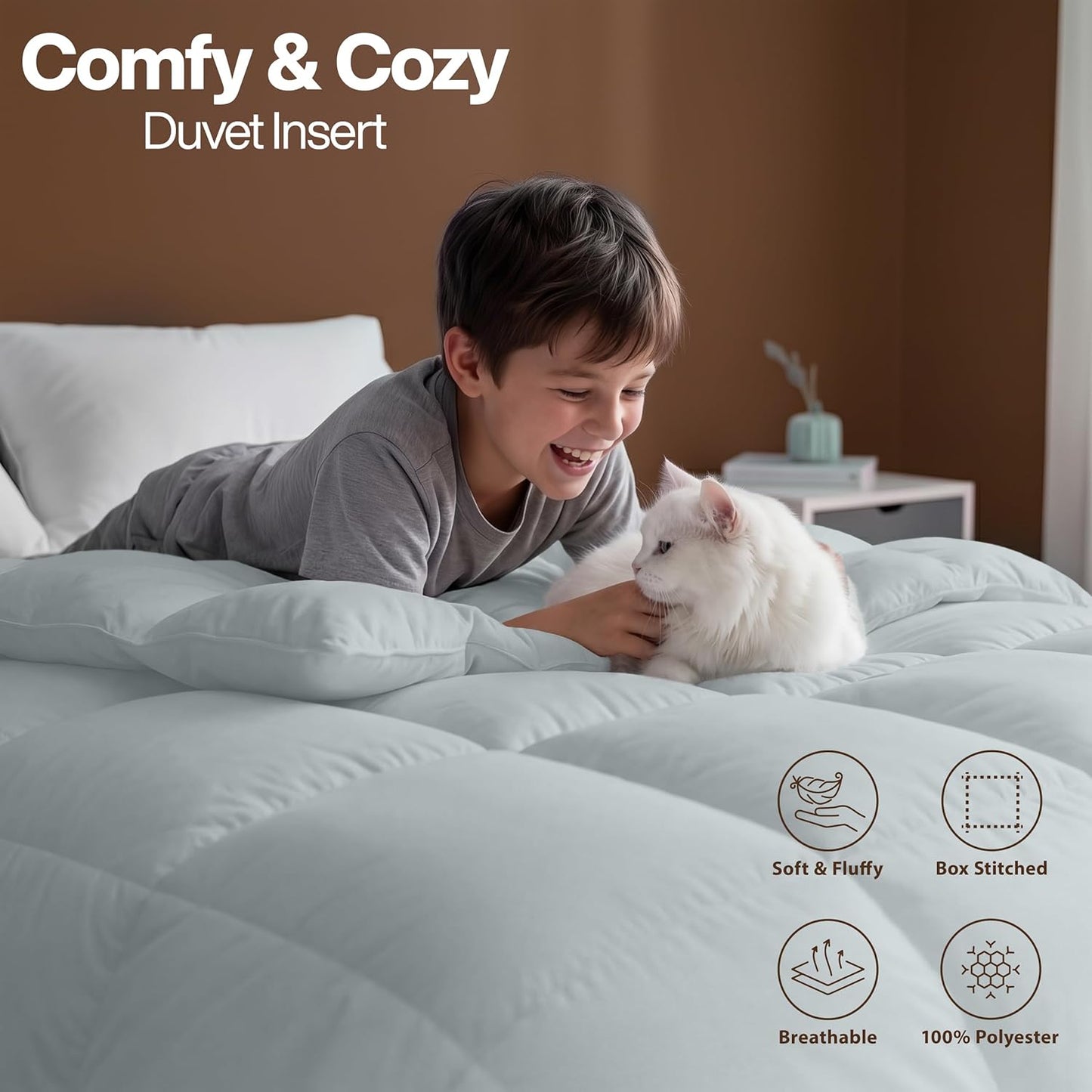 Utopia Bedding Comforter Duvet Insert Review: A Luxurious Night's Sleep