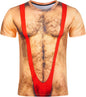 X-LargeRed Chest Hair