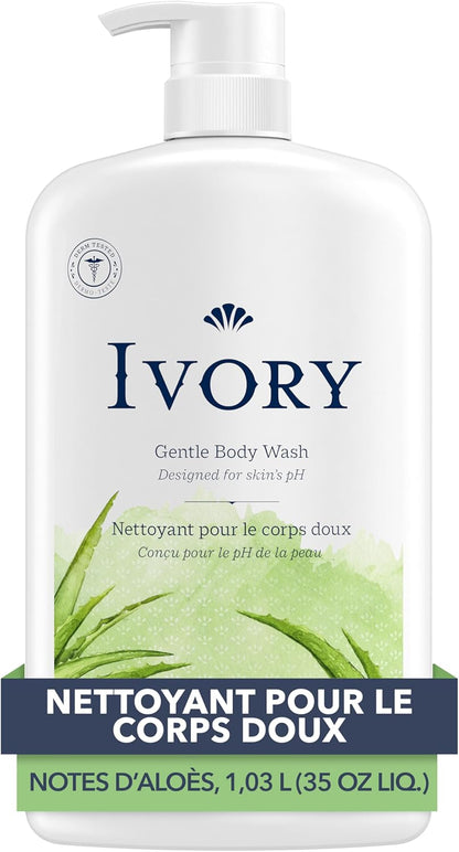 Ivory Milde & Sanfte Körperwäsche, Kokoswasserduft, 1,03 L