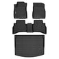 GINOWY-Floor Mats for Toyota 4Runner 1996-2002,1st+2nd Row,TPE All Weather Car Mats Custom Fit Rubber Floor Liners Car Accessories for Toyota 4Runner