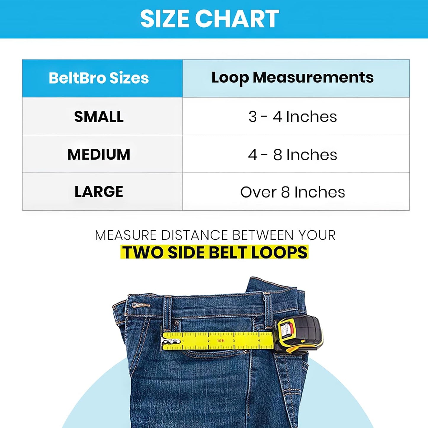 BeltBro Pro for Men and Women Elastic No Buckle Invisible Belt Patented Metal Free TSA Soft Adjustable Side Tactical Belt