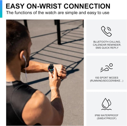 Smart Watch, 1.43'' AMOLED Smart Watches for Men Women