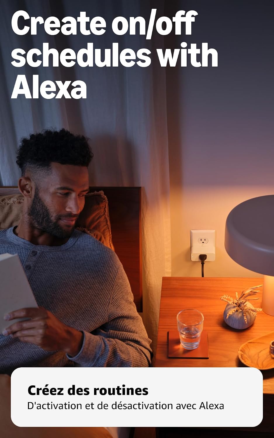 Amazon Smart Plug | Works with Alexa | Simple Setup, Endless Possibilities (1-Pack)