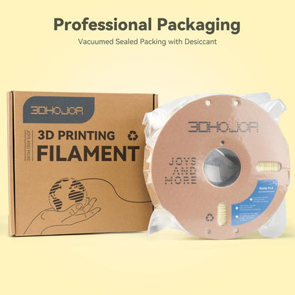 3DHoJor PLA+ Filament 1.75mm, 3D-Drucker-Filament PLA Plus, Kartonspule 3D-Druck-Filament, Maßgenauigkeit +/- 0.03 mm, Lila, 1kg