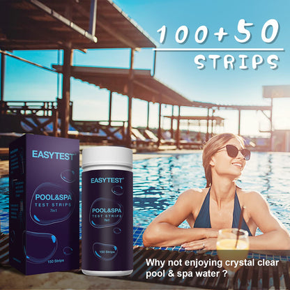 EASYTEST 7-Way Pool Test Strips: A Game-Changer for Hot Tub and Spa Owners