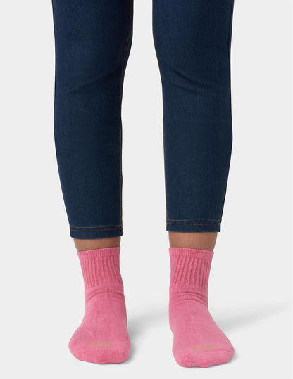 Hue Damen Mini-Crew-Socken, 6er-Pack, Weiß, Einheitsgröße