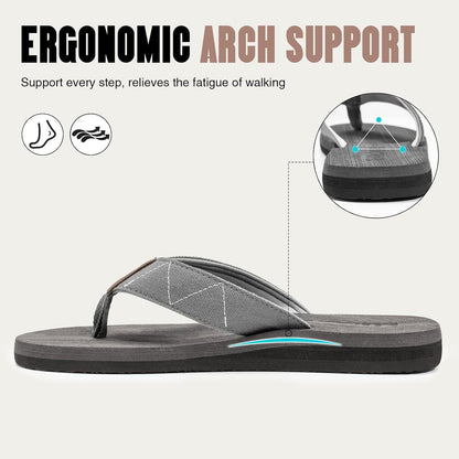 FITORY Men's Flip-Flops: The Perfect Blend of Comfort and Style