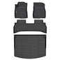 GINOWY-Floor Mats for Toyota 4Runner 1996-2002,1st+2nd Row,TPE All Weather Car Mats Custom Fit Rubber Floor Liners Car Accessories for Toyota 4Runner