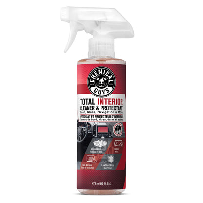 Chemical Guys Total Interior Reiniger & Protector, sicher für Autos, LKWs, SUVs, Motorräder, Wohnmobile & mehr, 473 ml (2er-Pack), Frischer Duft