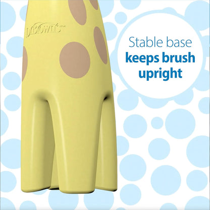 Dr.-Brown's-Trainingszahnbürste-für-Babys-und-Kleinkinder,-weich-für-die-ersten-Zähne,-Giraffe,-BPA-frei,-0-3-Jahre