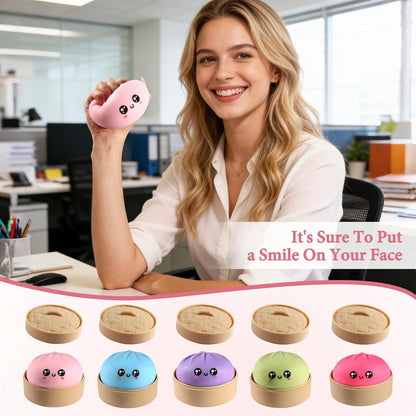 Dumpling Squishy Stress Ball: A Cute Way to Relieve Anxiety