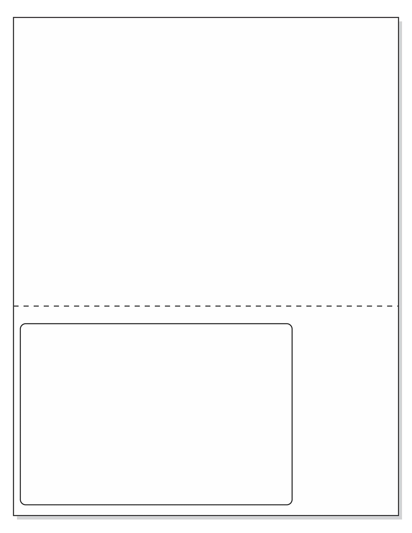 NextDayLabels - Integrated Laser Form with Label Combination (2x1 | 4 Labels | 500 Pack)