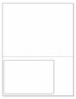 NextDayLabels - Integrated Laser Form with Label Combination (2x1 | 4 Labels | 500 Pack)