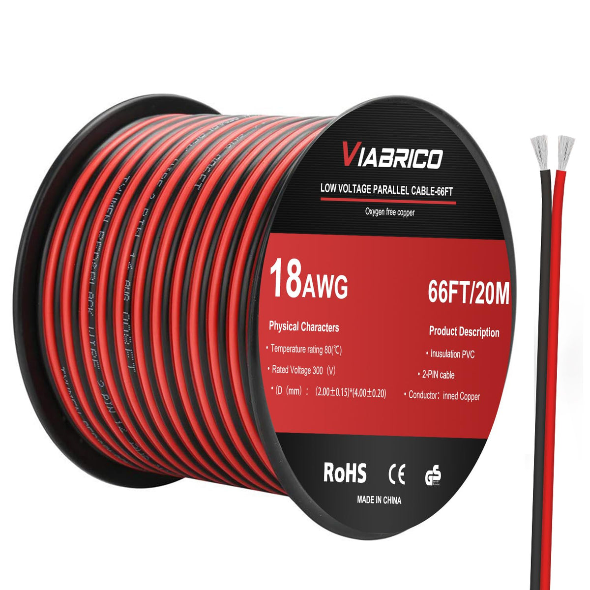 18AWG-66FT