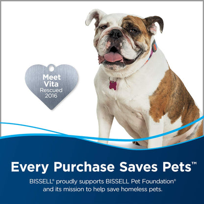 BISSELL Spotclean Professional Portable Carpet And Upholstery Deep Cleaner With Full-Sized 5.9 Amp, 5Ft Hose With 3" Tough Stain Brush, 3-In-1 Stair And Hydro-Rinse Self-Cleaning Tools, 2891B