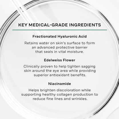 Replenix Eye Brightening Treatment Skin Care Bundle, Medical-Grade Set Includes Tinted Brightening Eye Cream (8.5 ml) & Brightening Eye Cream (0.5 oz)