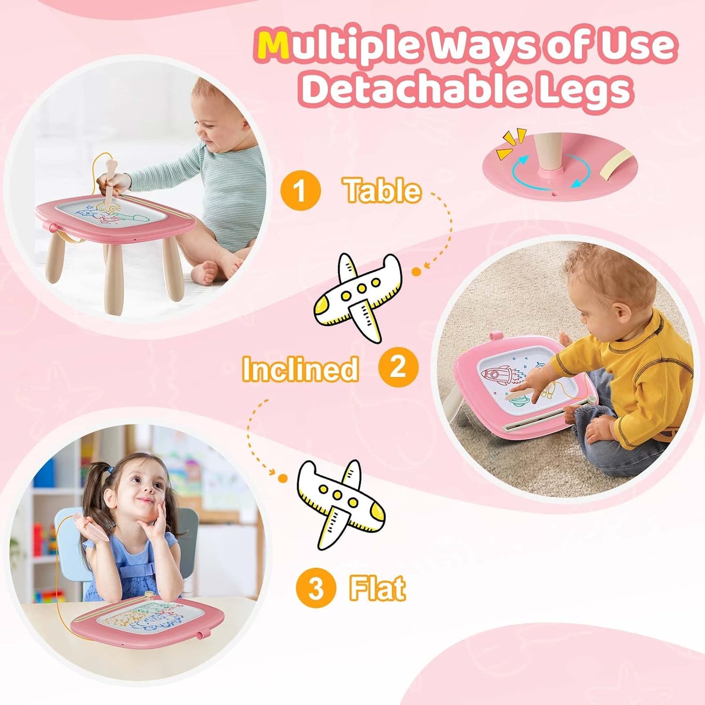 Kikidex Magnetic Drawing Board: A Mess-Free Creative Outlet for Toddlers